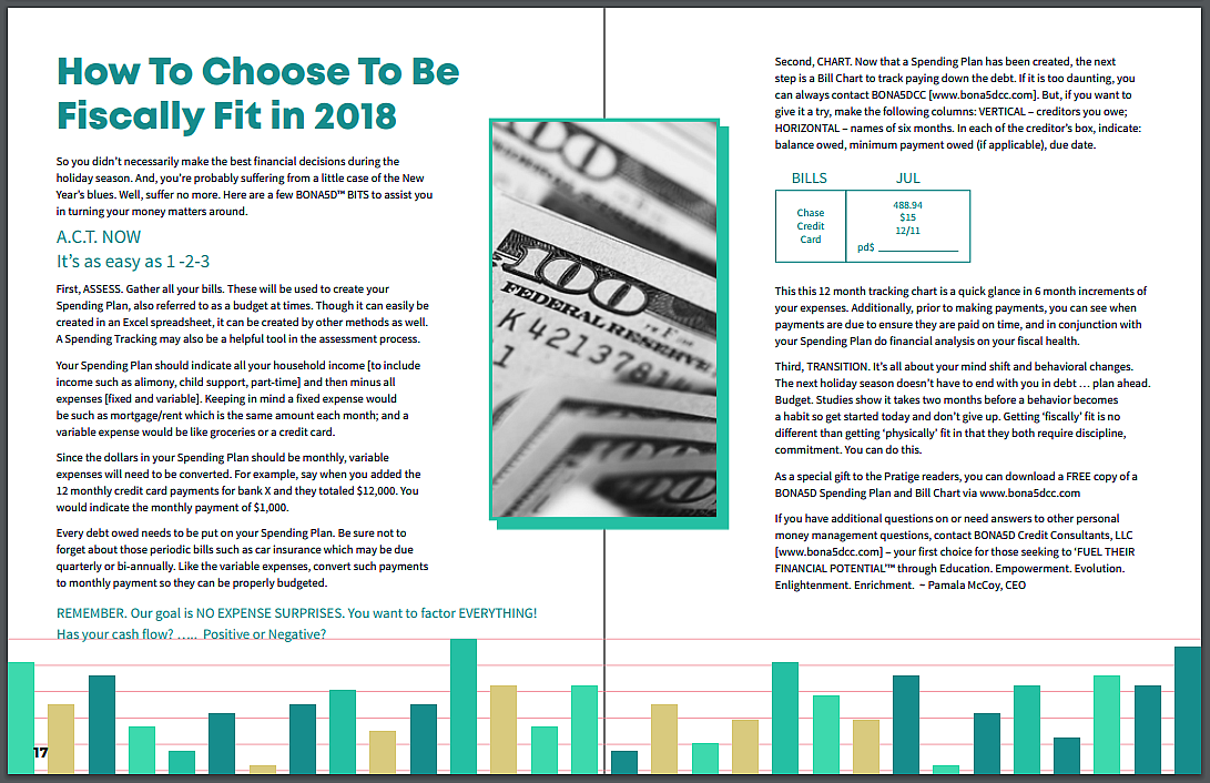How To Choose To Be Fiscally Fit in 2018